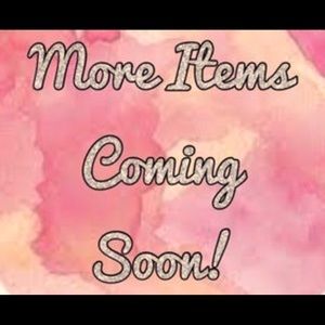 New items will be added soon!